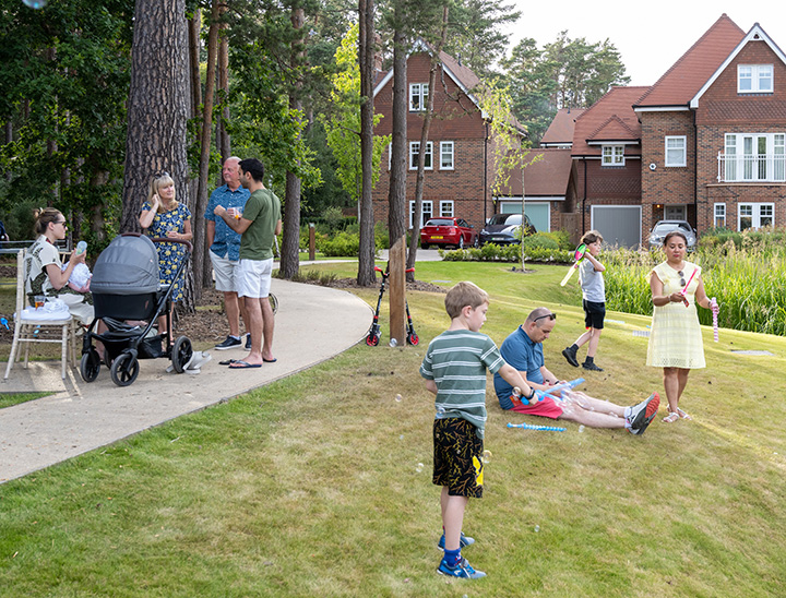 Previously delivered homes