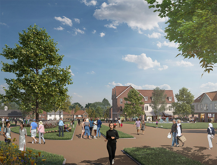 CGI of the proposals